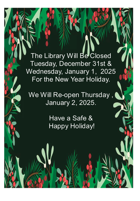 New Year Closings