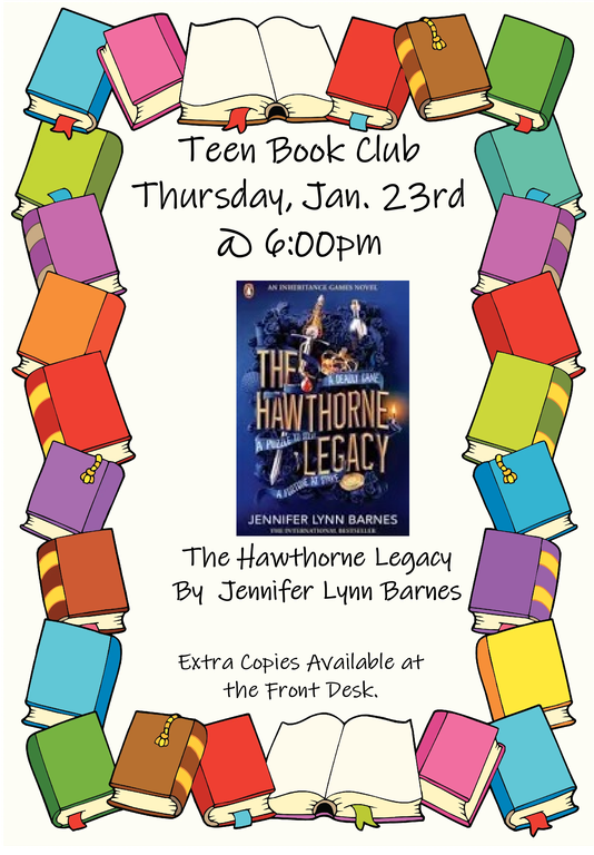 January Teen Book Club